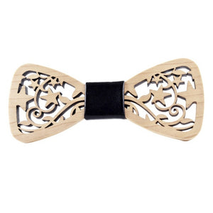 Hollow Wood Bow Ties for Men